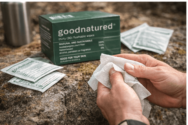 Flushable Personal Wipes Aloe and Vitamin E Biodegradable 30 - Timberline Co.